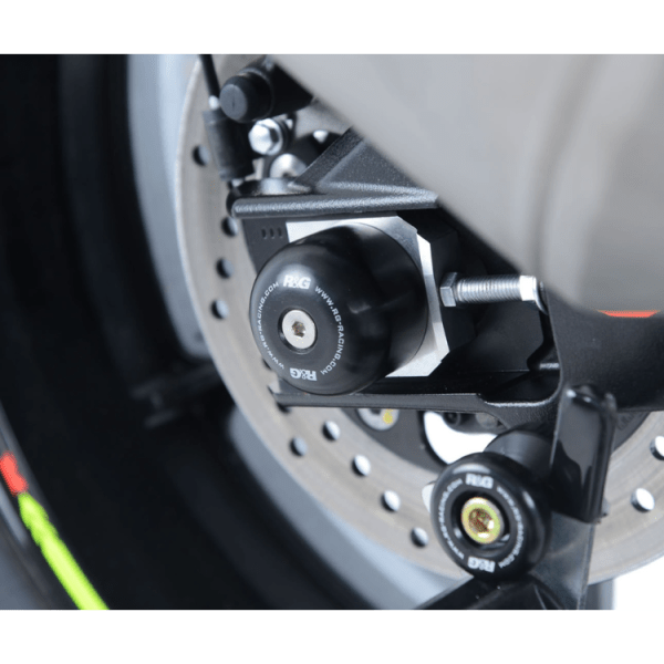 Protect your Suzuki GSX-R1000 with this durable rear wheel center protection from R&G. Specifically designed for 2017-2020 models, it offers the protection your bike deserves. Get yours today! #motorcycle #protection